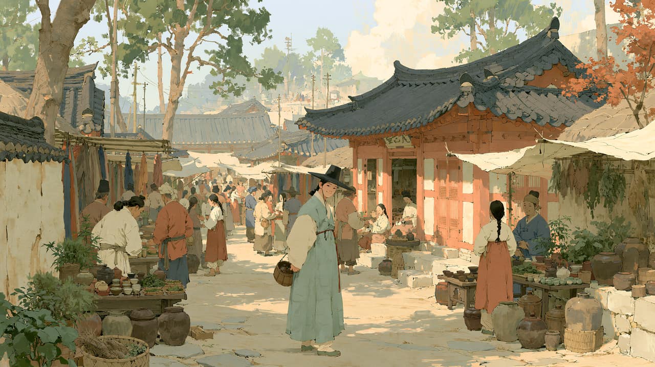 Korean fortune telling concept - korean saju good day to start a business taekil